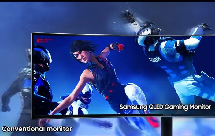 El nuevo monitor de juegos HDR QLED ultra ancho de Samsung es simplemente impresionante