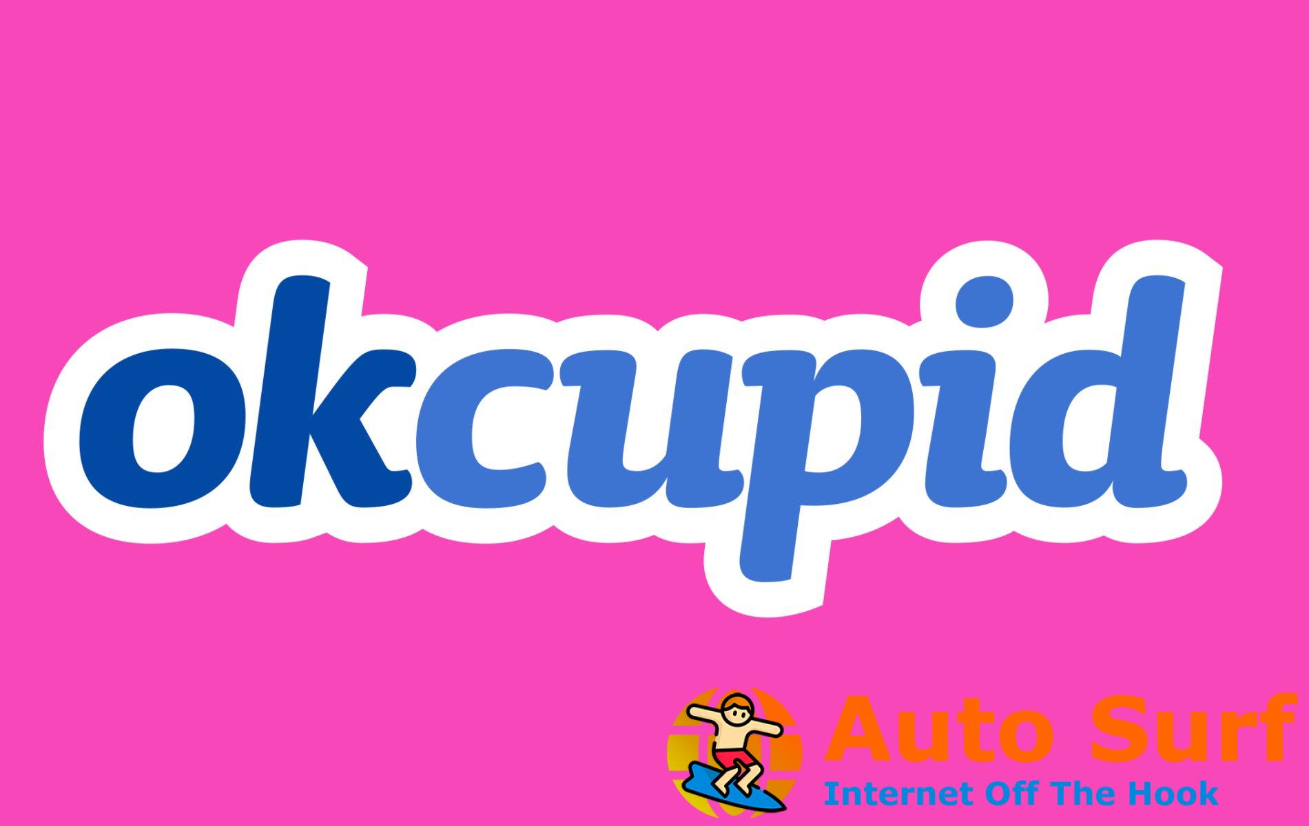 5 formas de corregir el error de autenticación general de OkCupid