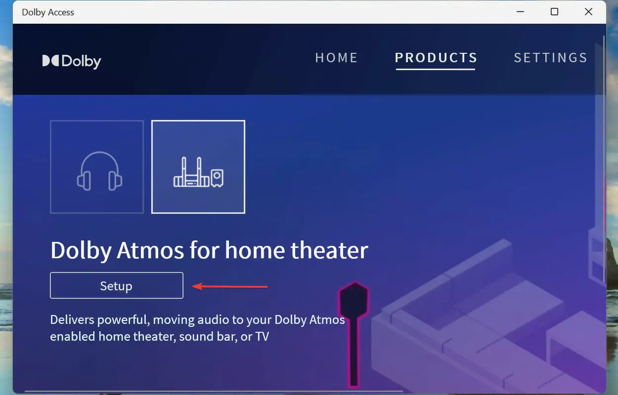 Configurar Dolby Atmos para cine en casa