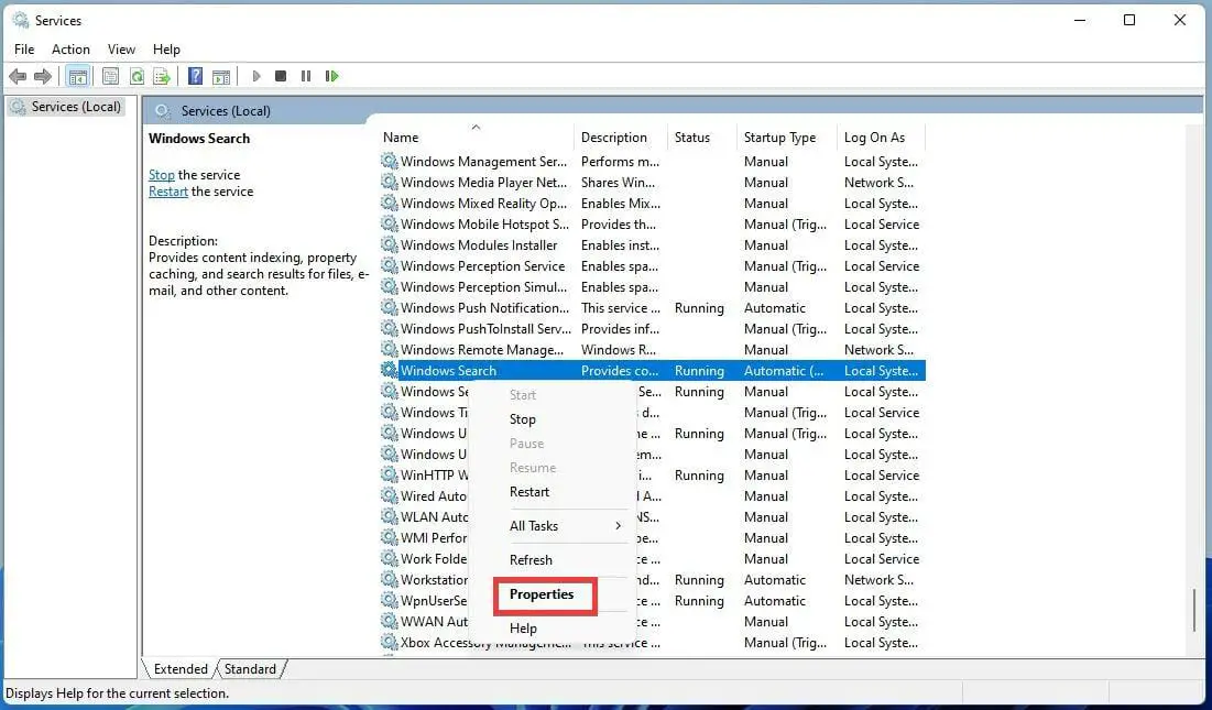 Cómo deshabilitar la funcionalidad de búsqueda en Windows 11