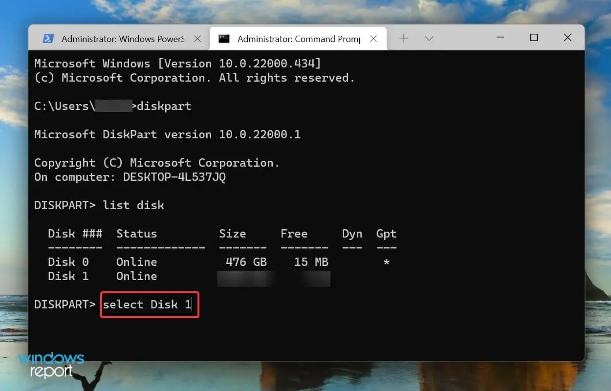 seleccione Disco para arreglar no se puede instalar Windows 11 en ssd