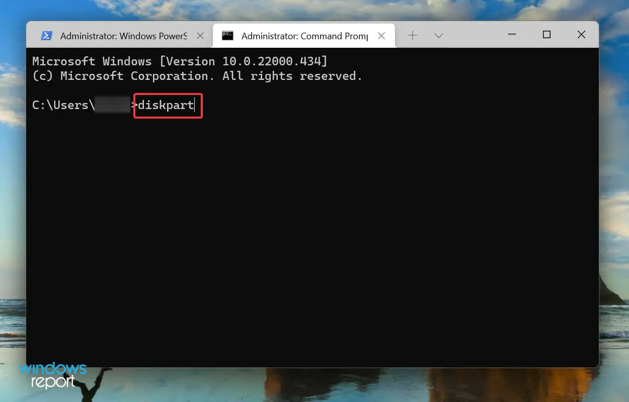 Ejecute Diskpart para arreglar no se puede instalar Windows 11 en ssd