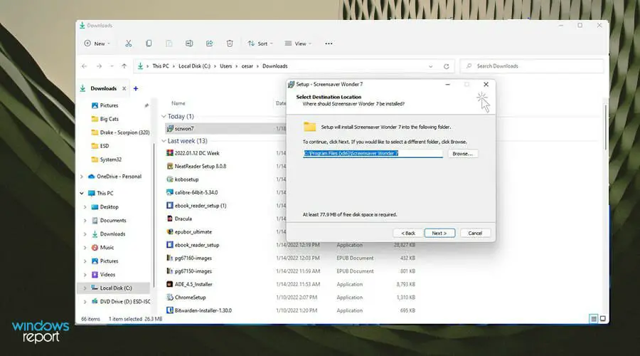Cómo crear un archivo .scr de protector de pantalla en Windows