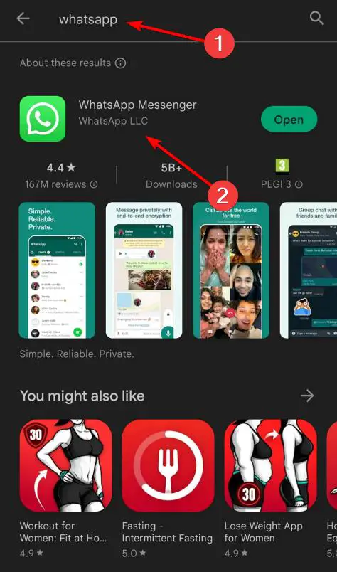 whatsapp-search Esta versión de WhatsApp ha expirado en 2022