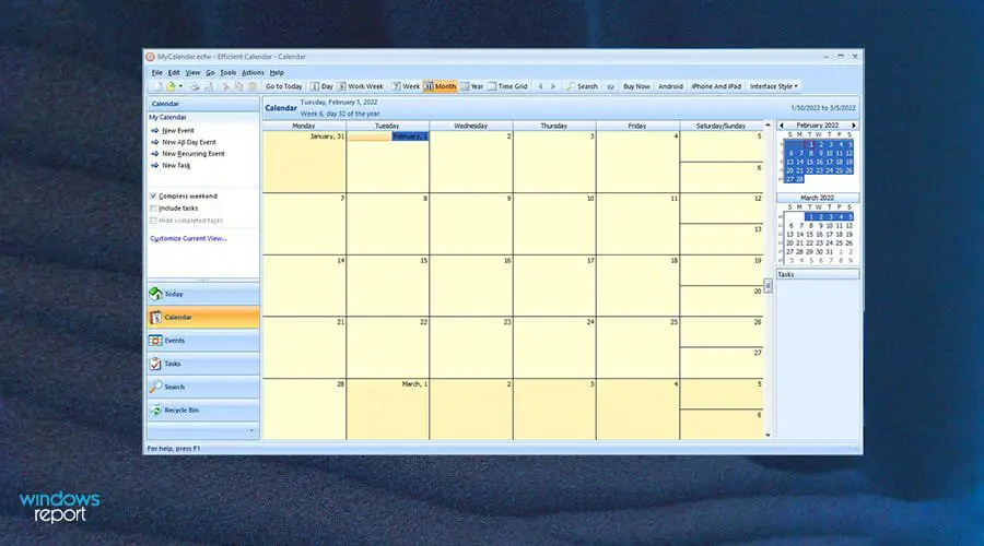 5+ mejores aplicaciones de calendario para Windows 11