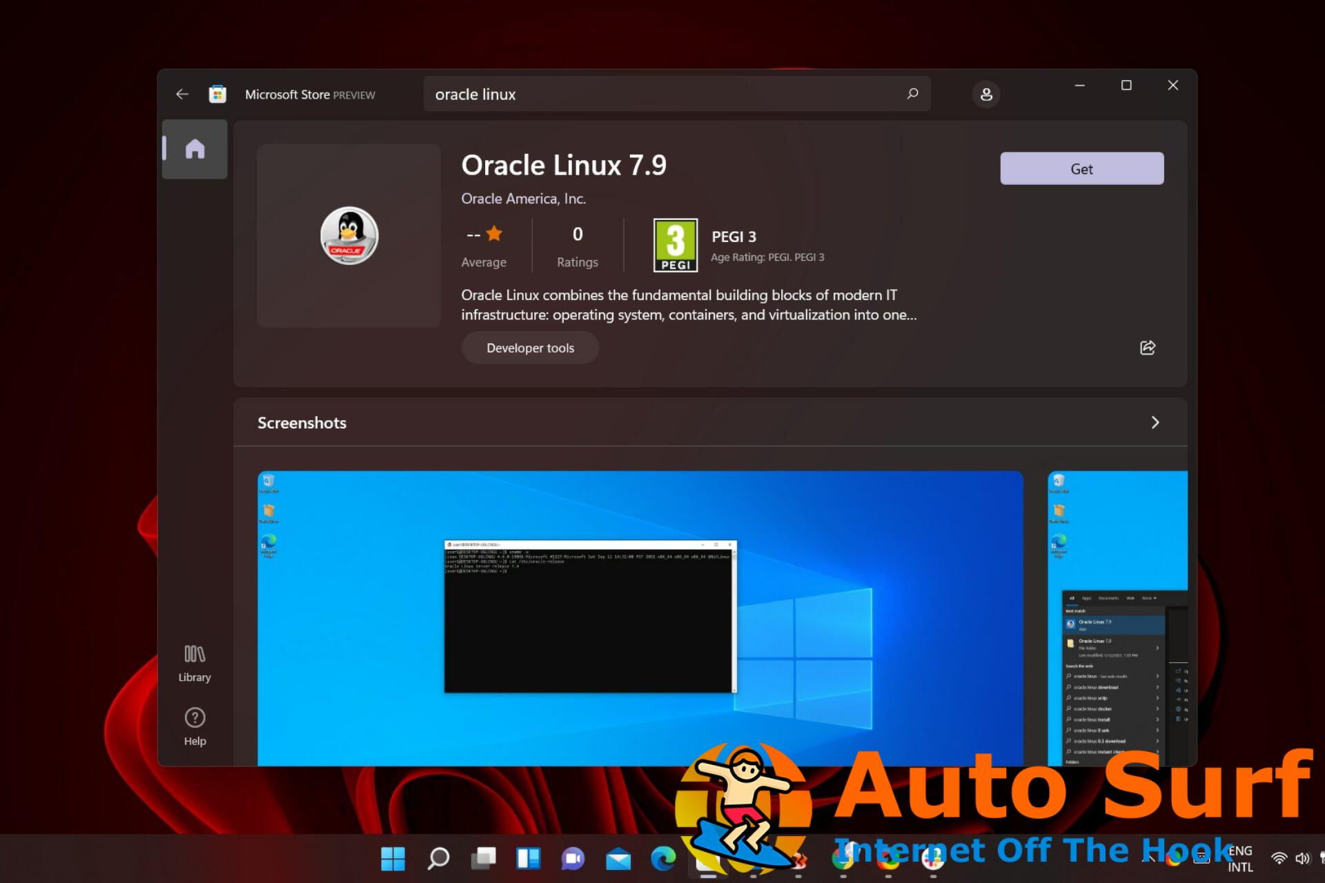 Ahora puede encontrar Linux Oracle en Microsoft Store