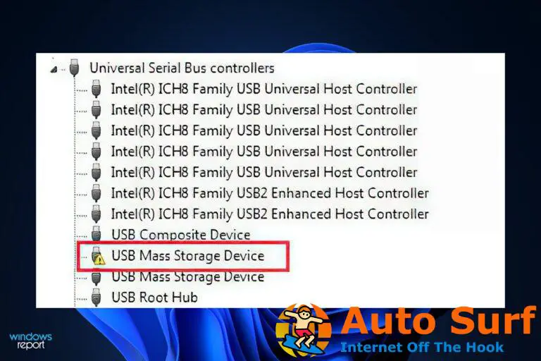 Descargue y actualice el controlador del dispositivo de almacenamiento masivo USB en Windows 11