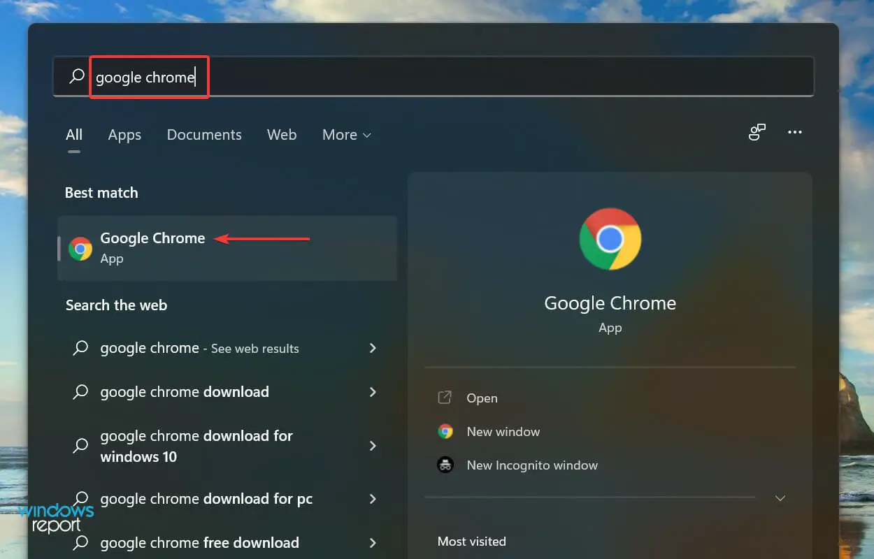 Inicie Chrome para obtener herramientas de entrada de Google para Windows 11