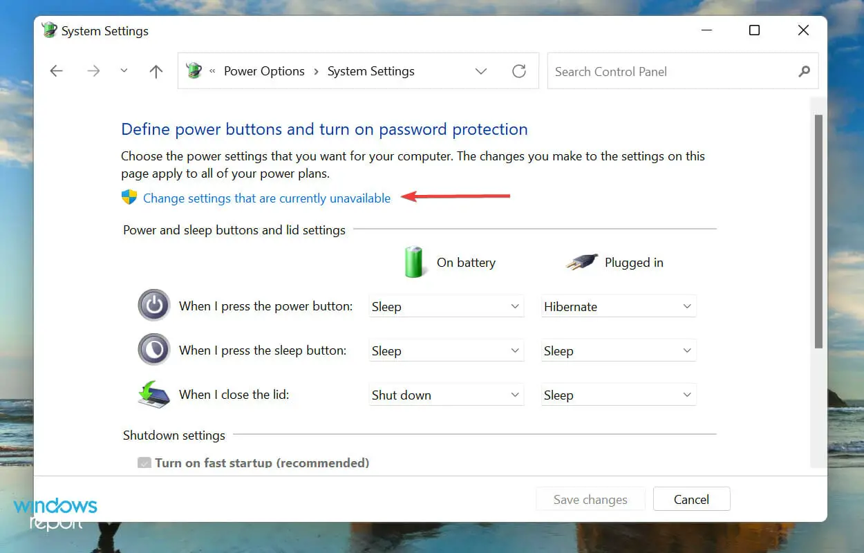 Cambie la configuración que actualmente no está disponible para reparar Windows 11 que no detecta el teclado