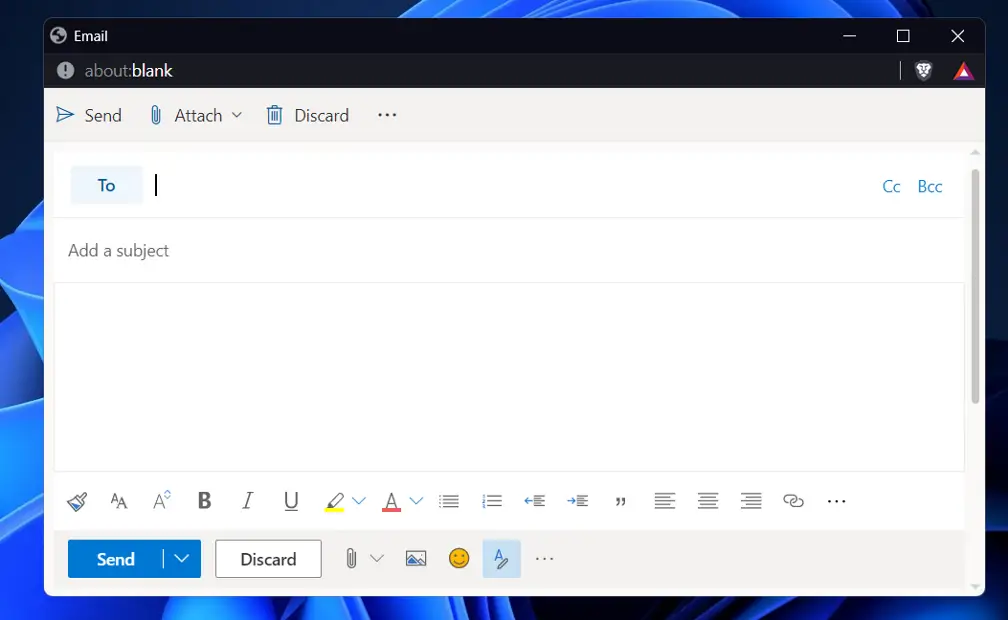 enviar-correo-email-outlook windows 11 Outlook falla