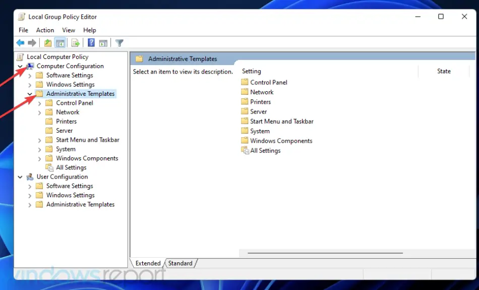 Configuración de la computadora deshabilitar la pantalla de bloqueo de Windows 11