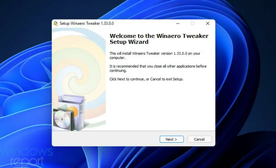 La configuración de Winaero Tweaker deshabilita la pantalla de bloqueo de Windows 11