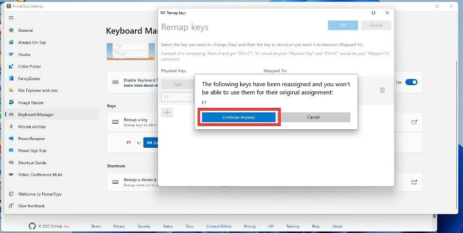 Cómo cambiar las teclas de función en Windows 11