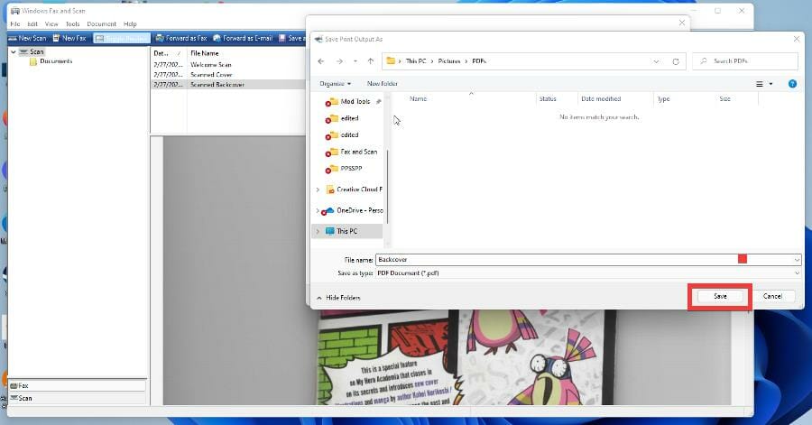 Cómo escanear varias páginas en un PDF en Windows 11