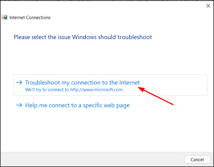 Solución: su acceso a Internet está bloqueado en Windows 11