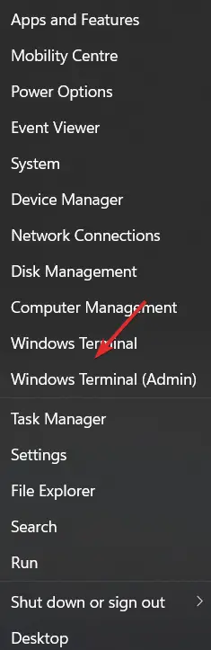 error de activación de terminal windows 11 0xc004f213