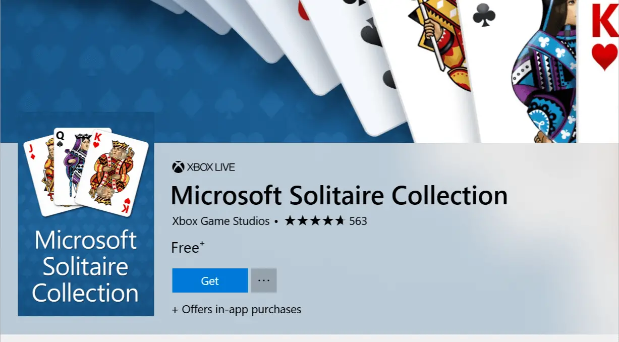 Microsoft Solitaire Collection Actualización de Windows eliminado solitario