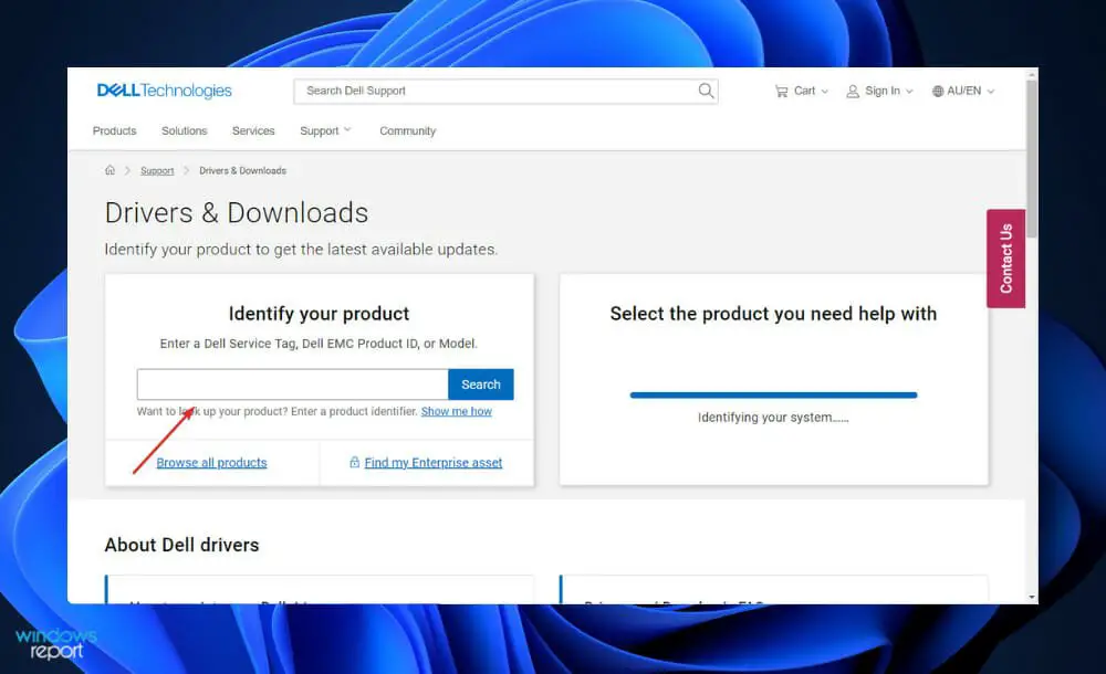 Dell-soporte Windows Update Solucionador de problemas Windows 11
