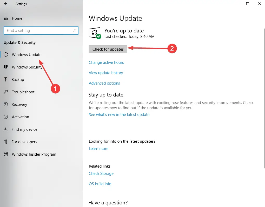 actualización de Windows comprobar si hay actualizaciones pc automáticamente pestañas alt