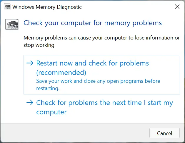 Cómo reparar la pantalla de recuperación de errores de Windows 11 en el arranque