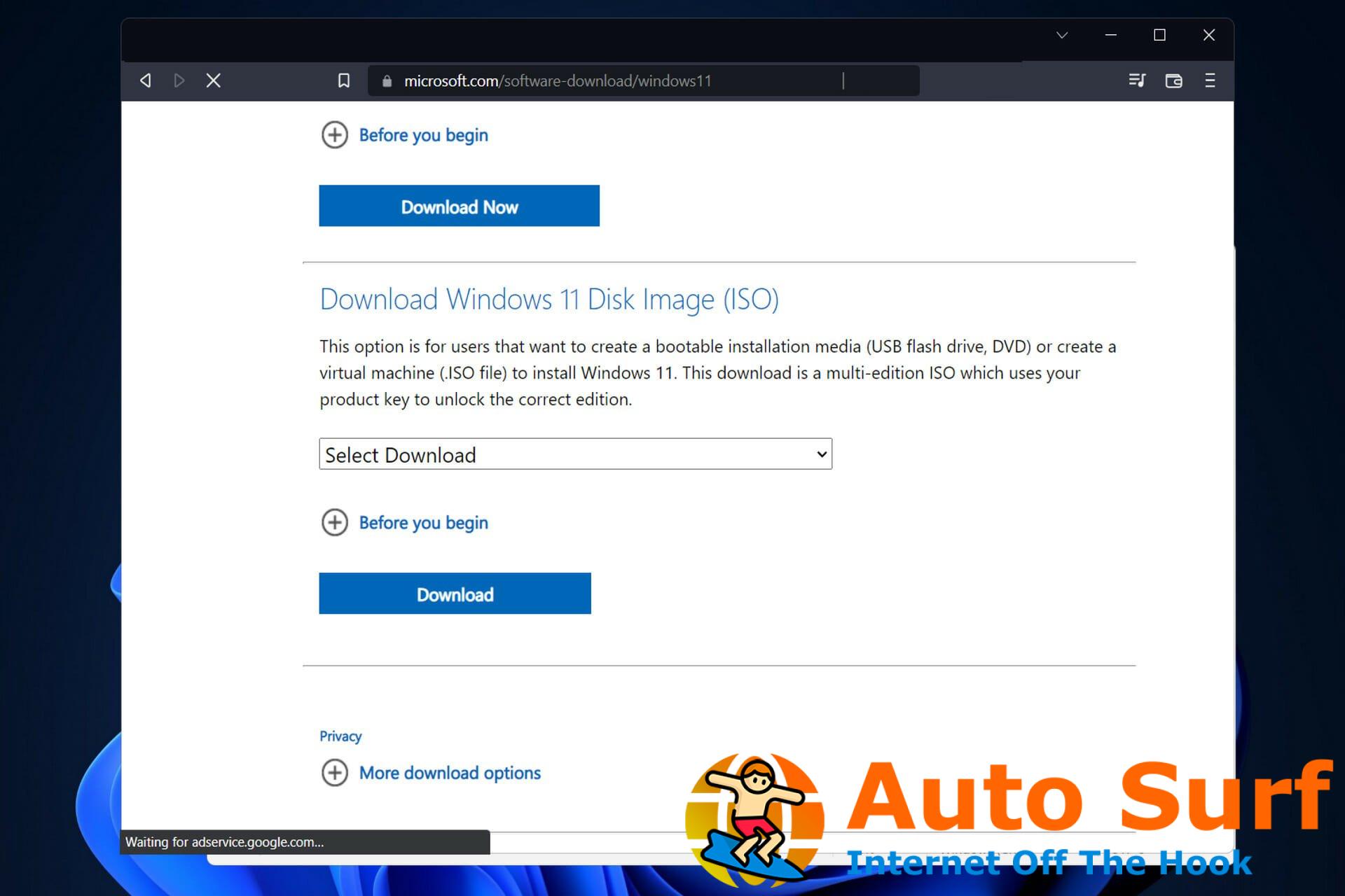 Cómo descargar Windows 11 ISO sin clave de producto