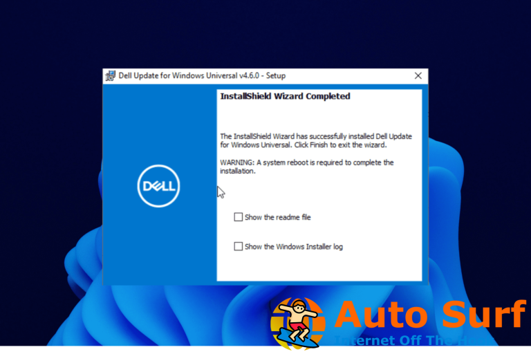 La actualización de Dell no funciona en Windows 11: 3 métodos exhaustivos