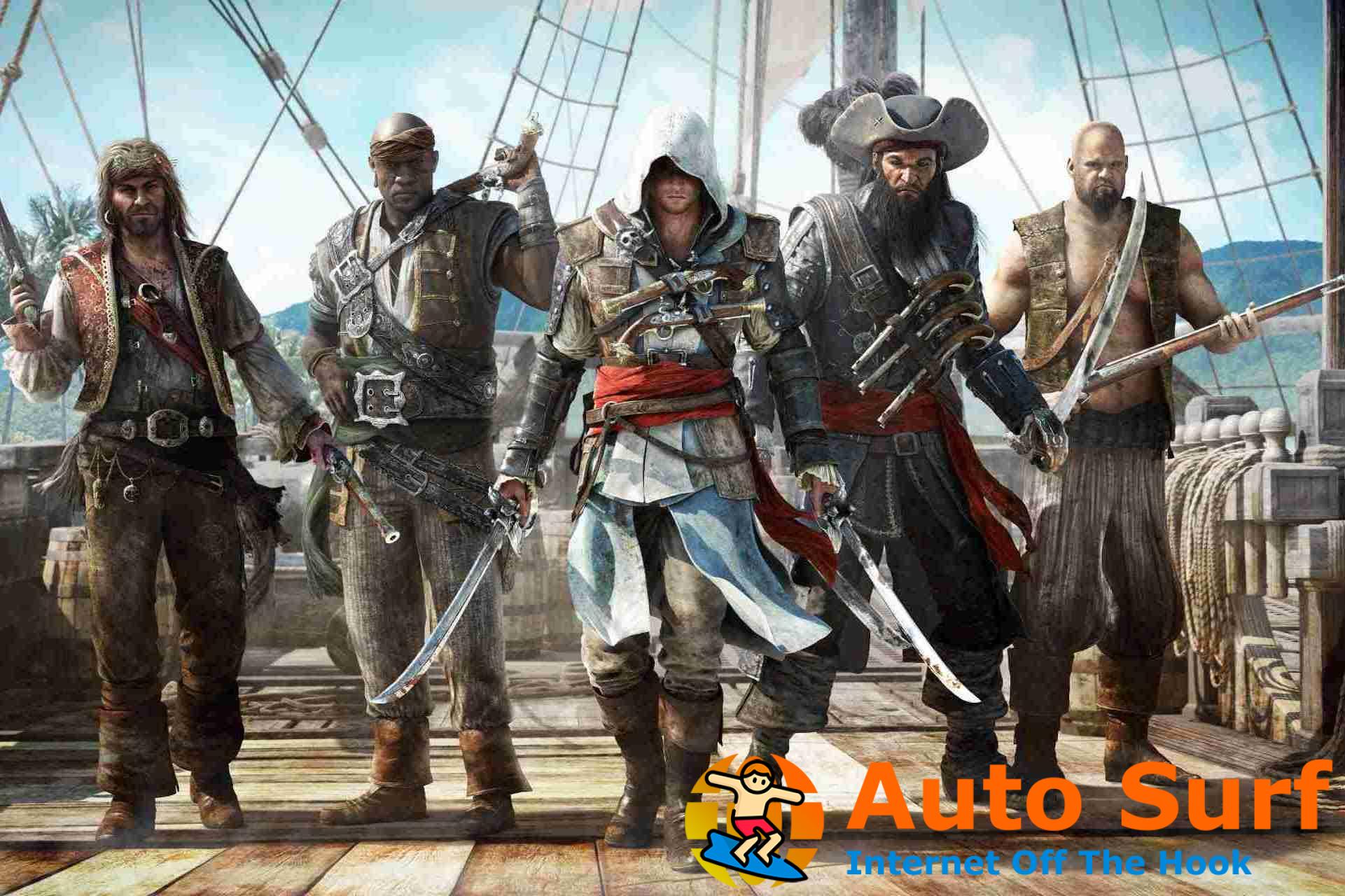 8 correcciones para Assassin's Creed IV Black Flag Crash en el inicio