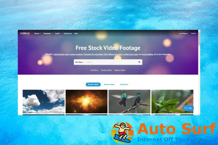 Obtenga imágenes con licencia para sus videos con la aplicación Videvo Online