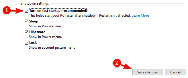 Arranque lento de Windows 10 después de Creators Update