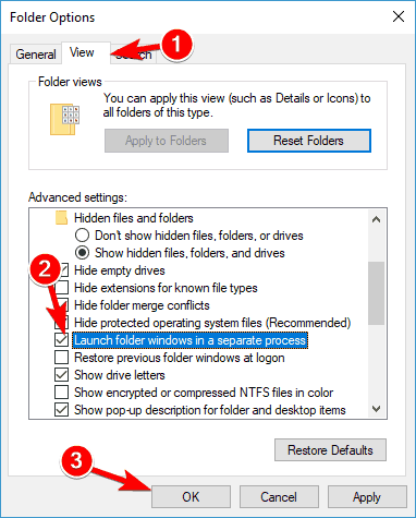 Explorador de archivos Windows 10 no responde