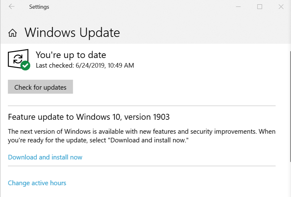 Instale la actualización de funciones pendiente de Windows 10: corrija la elección de un sistema operativo 