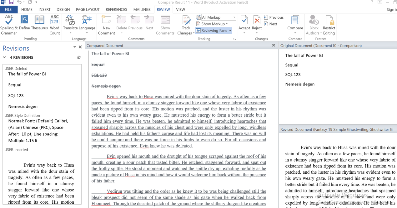 Cómo comparar dos documentos de Word en Windows 11: 3 formas sencillas