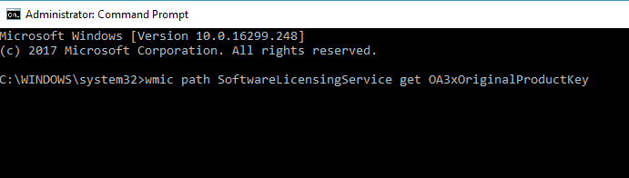 0xc004c003 clave de producto bloqueada Windows 10