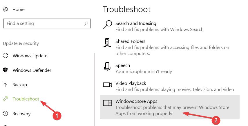 Solucionador de problemas de aplicaciones de Windows Store La aplicación no se inició en el tiempo requerido 