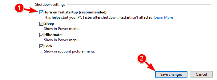 Arranque lento de Windows 10 después de la actualización