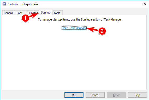la configuración del mouse del administrador de tareas se restablece por sí misma