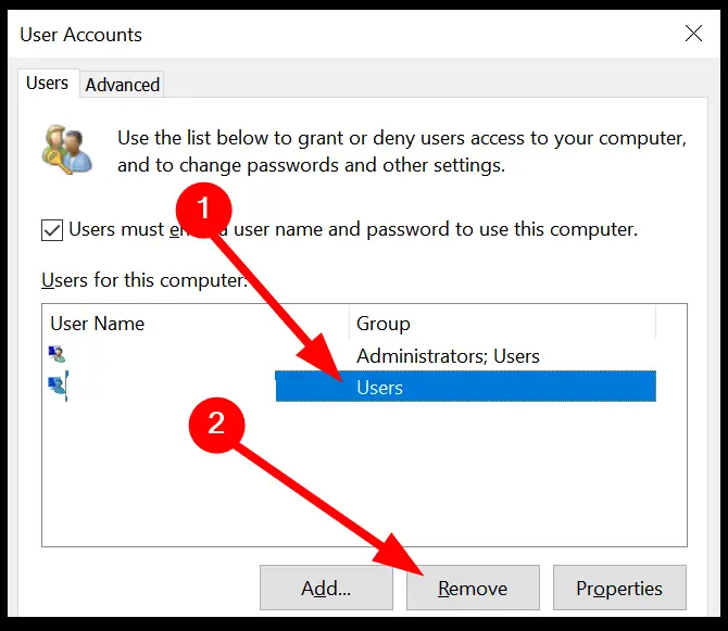Solución: no se puede eliminar la cuenta de Microsoft de Windows 10