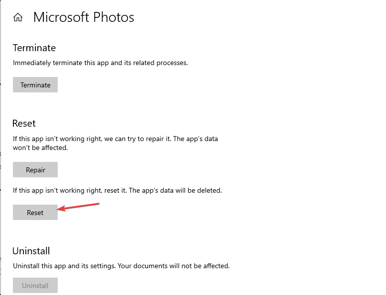 Falta la mejora automática de fotos de Windows 10: Resuelto