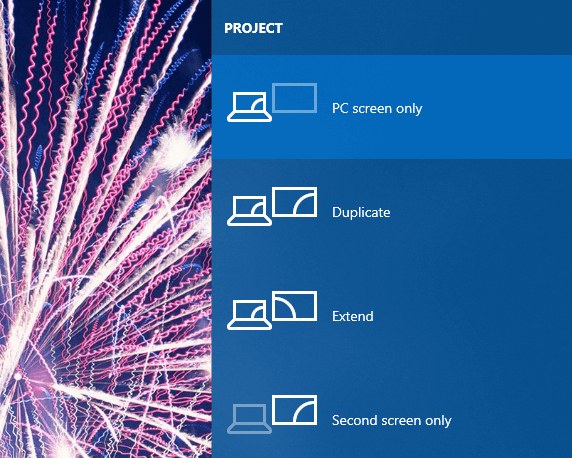 Opciones de visualización del proyecto cómo recuperar la barra de herramientas en Windows 10