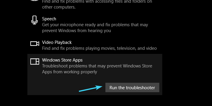 Falta el botón de instalación de la tienda de Windows 10