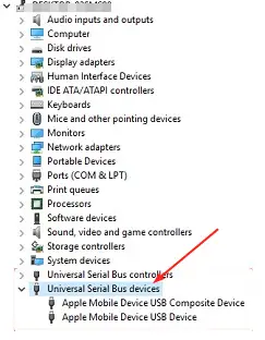 Cómo instalar el controlador USB del dispositivo móvil de Apple en Windows 11