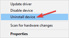 Forzar la instalación del controlador de Windows 10