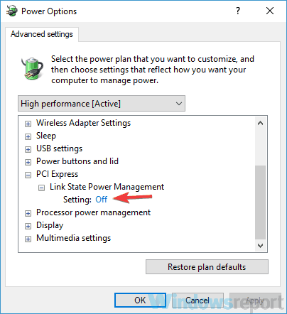 Windows 10 ignorando la configuración de suspensión