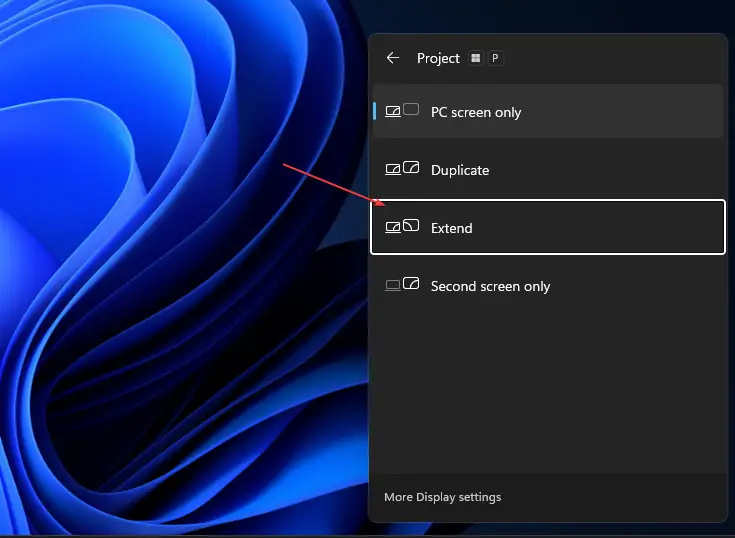 Corrección: Monitor de Windows 11 detectado pero no mostrado