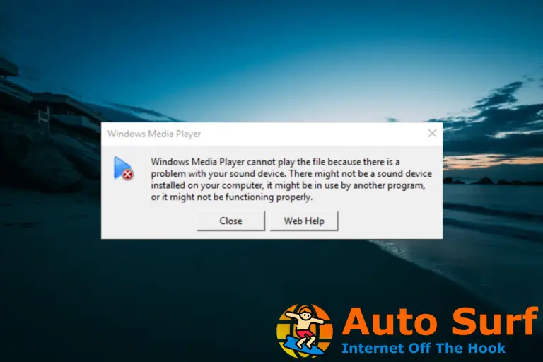 Cómo arreglar Windows Media Player no puede reproducir el error de archivo
