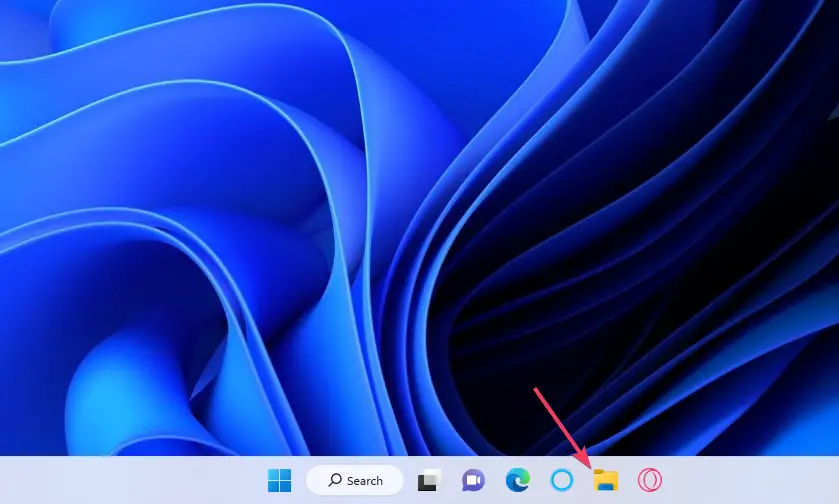 No se muestran los iconos del escritorio de Windows 11 del botón Explorador de archivos