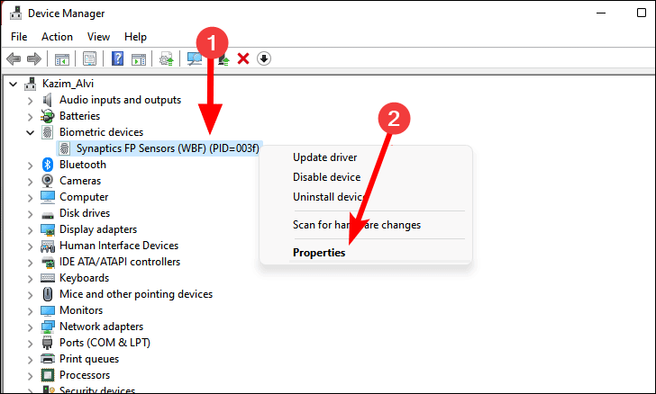 Escáner de huellas dactilares no compatible: soluciones rápidas de Windows 11
