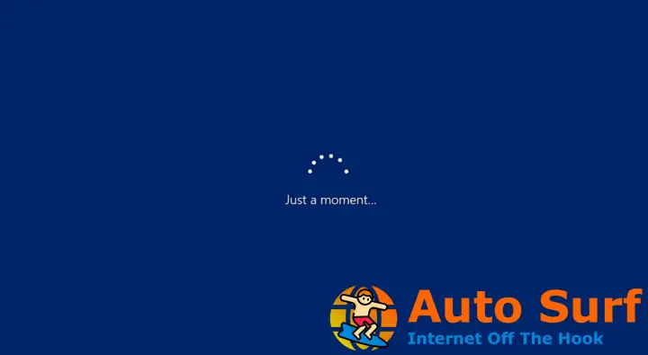Windows 10 Just A Moment Blue Screen: Arreglar