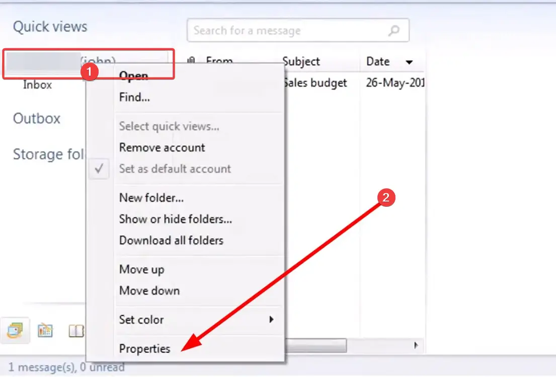 Windows Live Mail no envía correos electrónicos