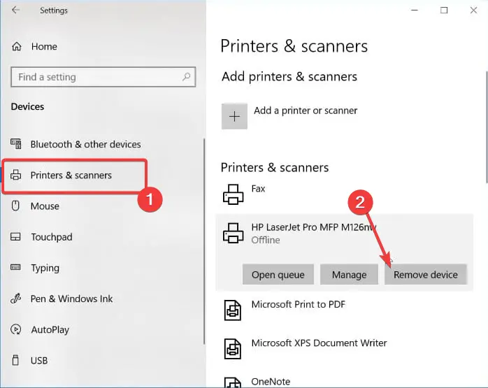 la impresora quiere enviar un fax en lugar de imprimir